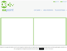 Tablet Screenshot of oapoint.it